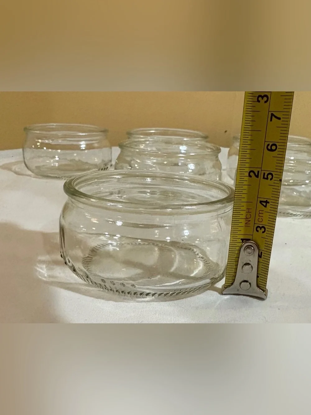 Clear Glasses For Dessert, Yogurt, Pudding . Set Of 8